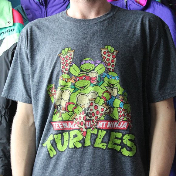 Nickelodeon Other - Teenage Mutant Ninja Turtles With Pizza T-Shirt